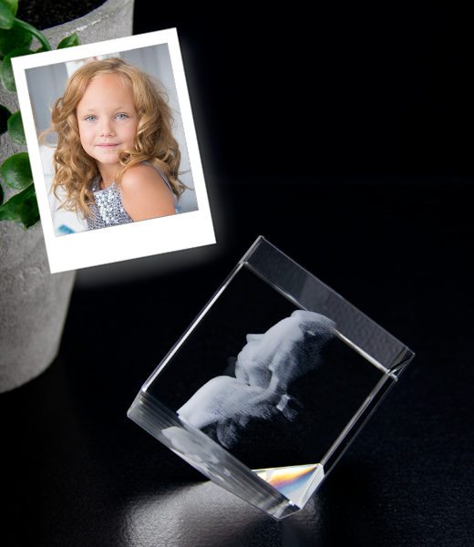 Kubus staand op hoek 50x50x50 mm