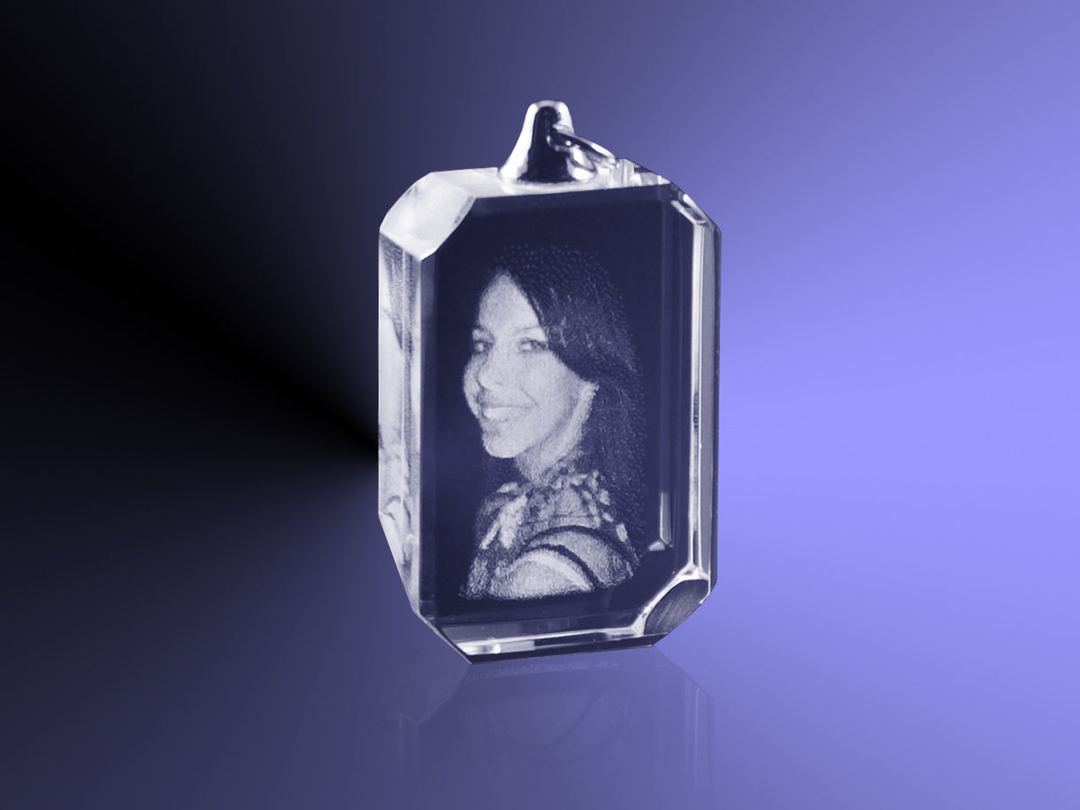 Foto in glas - 2D - Hanger rechthoek