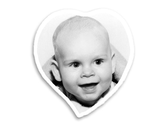 Foto op porselein Hart